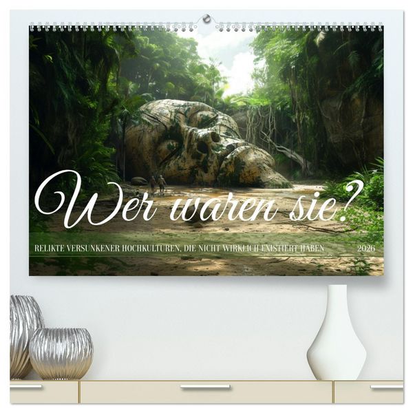 Produktbild: Wer waren sie? (hochwertiger Premium Wandkalender 2026 DIN A2 quer), Kunstdruck in Hochglanz