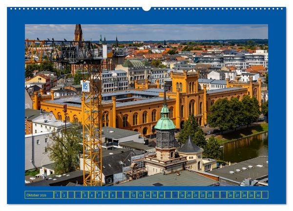 Produktbild: Schwerin - Wir sind Welterbe (hochwertiger Premium Wandkalender 2026 DIN A2 quer), Kunstdruck in Hochglanz