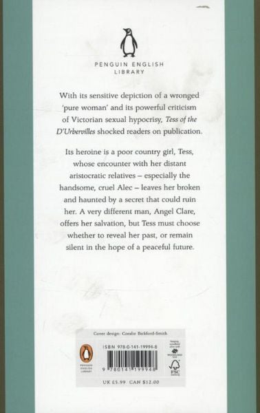 Produktbild: Tess of the D'Urbervilles