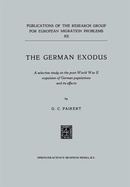Produktbild: The German exodus