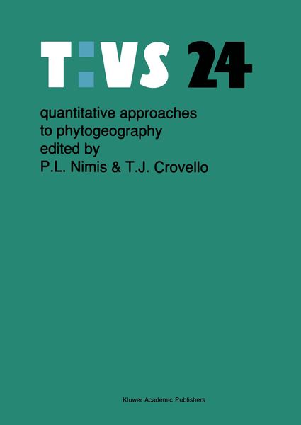 Produktbild: Quantitative approaches to phytogeography