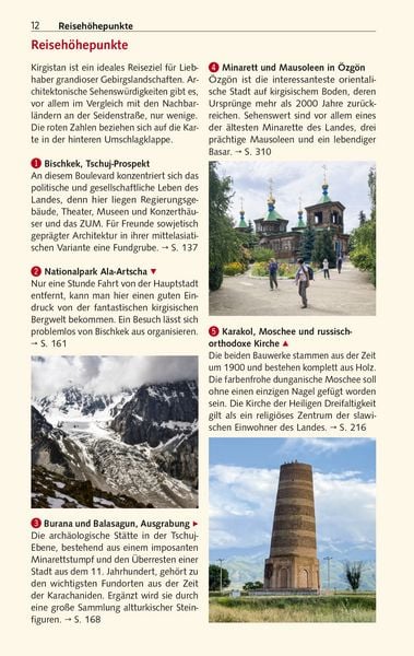 Produktbild: TRESCHER Reiseführer Kirgistan