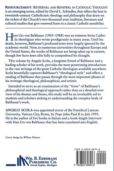 Produktbild: Hans Urs Von Balthasar