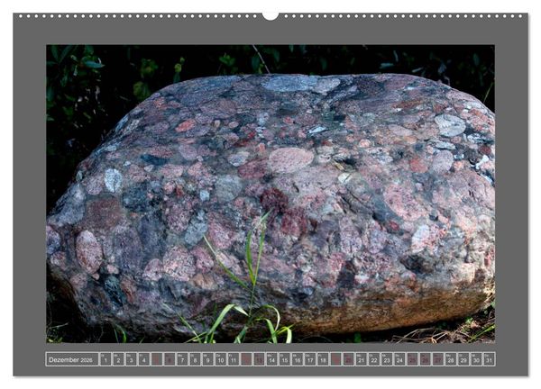 Produktbild: Gesteine und mineralische Bildungen (hochwertiger Premium Wandkalender 2026 DIN A2 quer), Kunstdruck in Hochglanz