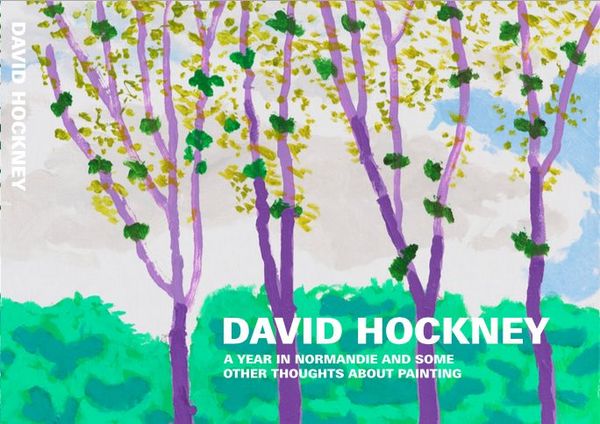 Produktbild: David Hockney. A Year in Normandie and Some Other Thoughts about Painting