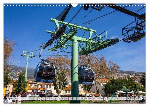 Produktbild: Madeira Die Stadt Funchal (Wandkalender 2026 DIN A3 quer), CALVENDO Monatskalender