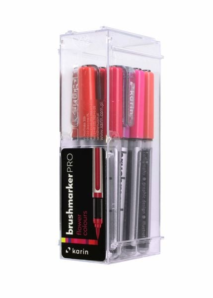 KARIN Marker Brushmarker PRO Flower Colours, 12 Farben