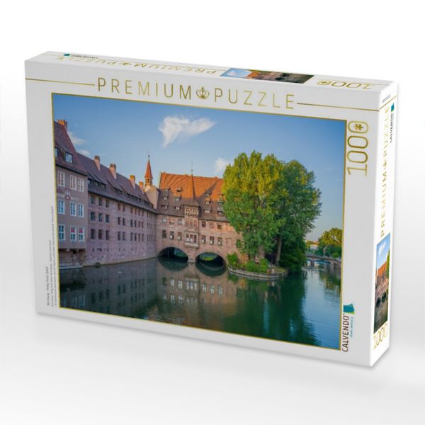 Produktbild: CALVENDO Puzzle N&uuml;rnberg - Heilig-Geist-Spital | 1000 Teile Lege-Gr&ouml;&szlig;e 64x48cm Foto-Puzzle f&uuml;r gl&uuml;ckliche Stunden