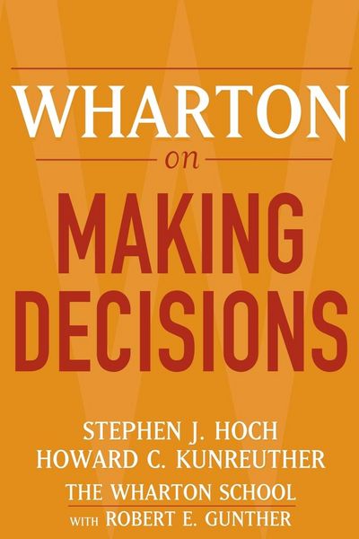 Produktbild: Wharton on Making Decisions