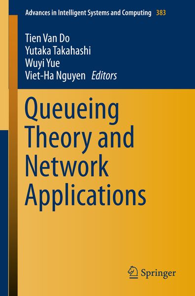 Produktbild: Queueing Theory and Network Applications