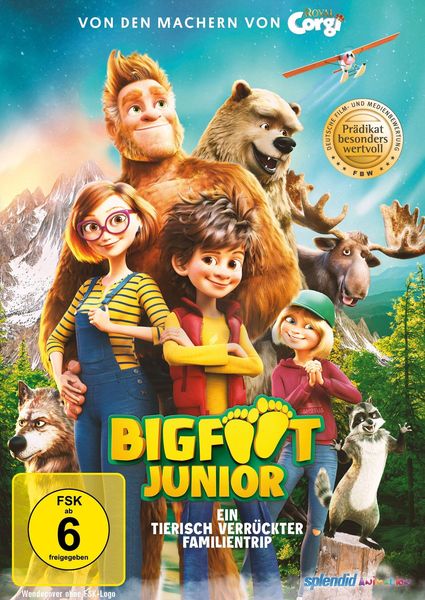 Produktbild: Bigfoot Junior - Ein tierisch verr&uuml;ckter Familientrip
