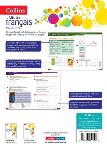 Produktbild: Mission: Fran&ccedil;ais -- Workbook 3
