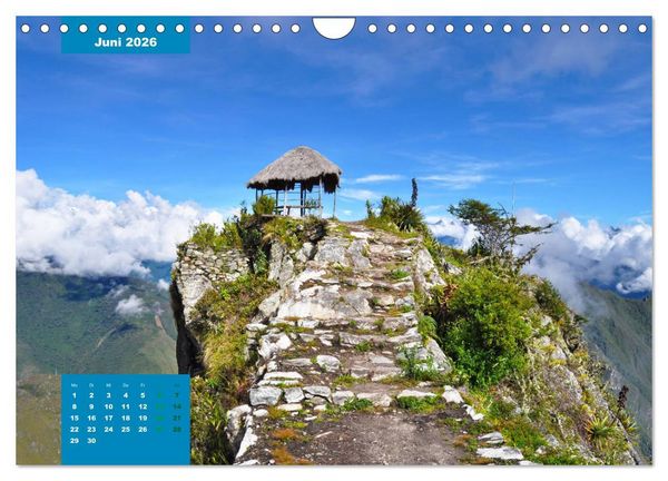 Produktbild: Erlebe mit mir das unverwechselbare Peru (Wandkalender 2026 DIN A4 quer), CALVENDO Monatskalender