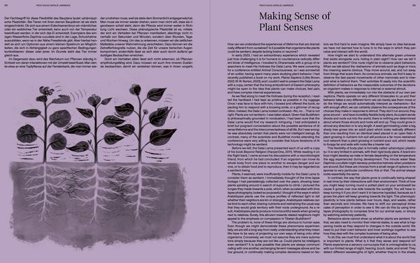Produktbild: Senses of Plants / Die Sinne der Pflanzen