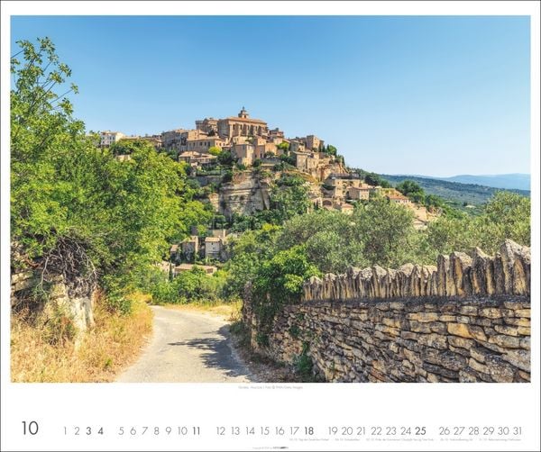 Produktbild: Provence Kalender 2026 - Blühende Lavendelfelder und malerische Dörfer