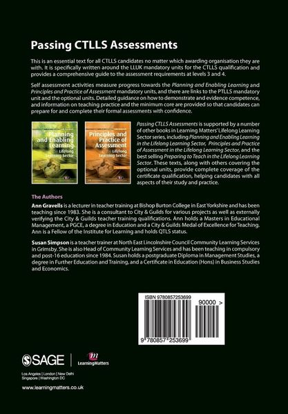 Produktbild: Passing CTLLS Assessments