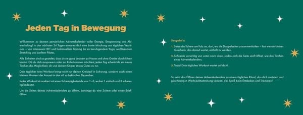Produktbild: 24 Workouts f&uuml;r den Advent