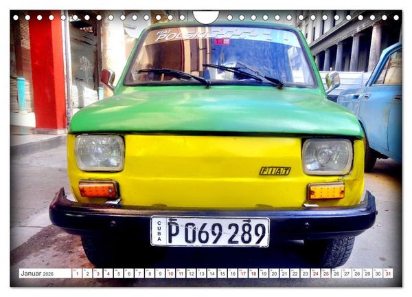 Produktbild: Best of Polski Fiat 126p (Wandkalender 2026 DIN A4 quer), CALVENDO Monatskalender