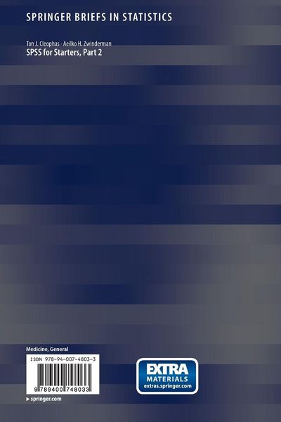 Produktbild: SPSS for Starters, Part 2