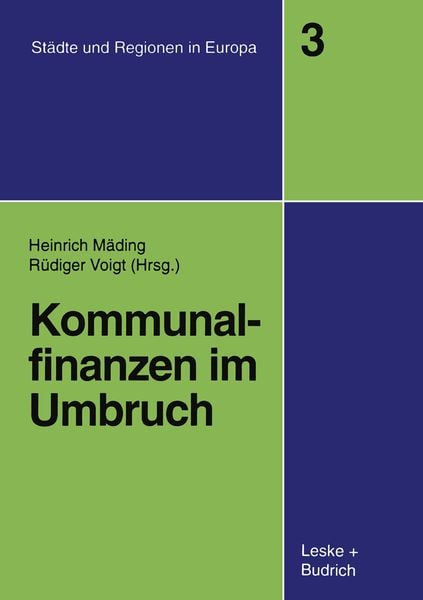 Produktbild: Kommunalfinanzen im Umbruch