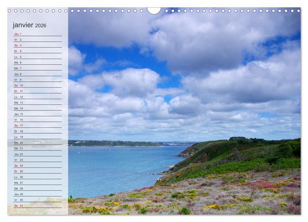 Produktbild: Bretagne La presqu'&icirc;le de Crozon (Calendrier mural 2026 DIN A3 vertical), CALVENDO calendrier mensuel