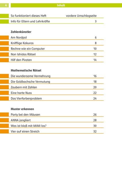 Produktbild: Die Mathe-Helden Knobelaufgaben f&uuml;r Mathe-Helden 4. Klasse