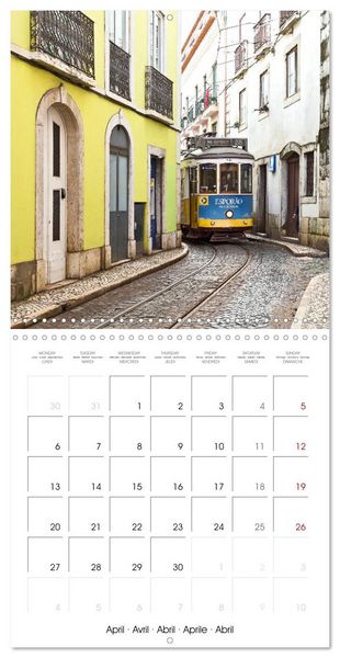 Produktbild: LISBON - IT'S MAGIC (Wall Calendar 2026 12 &times; 12 Inch) CALVENDO 12 Month Wall Calendar