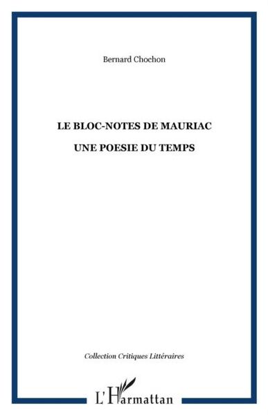 Produktbild: Le Bloc-Notes De Mauriac