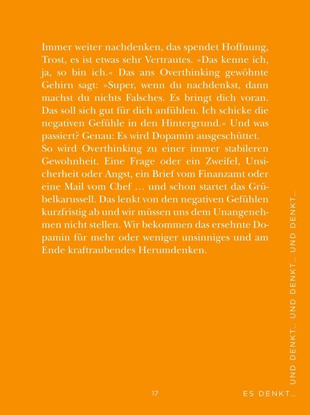 Produktbild: Die 1-Minuten-Strategie gegen Overthinking