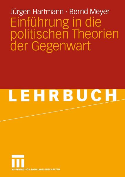 Produktbild: Einf&uuml;hrung in die politischen Theorien der Gegenwart