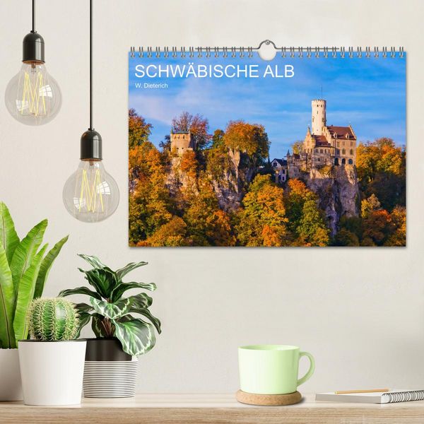 Produktbild: SCHW&Auml;BISCHE ALB W.Dieterich (Wandkalender 2026 DIN A4 quer), CALVENDO Monatskalender
