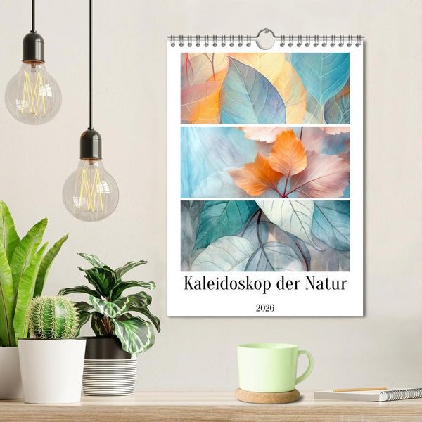 Produktbild: Kaleidoskop der Natur (Wandkalender 2026 DIN A4 hoch), CALVENDO Monatskalender