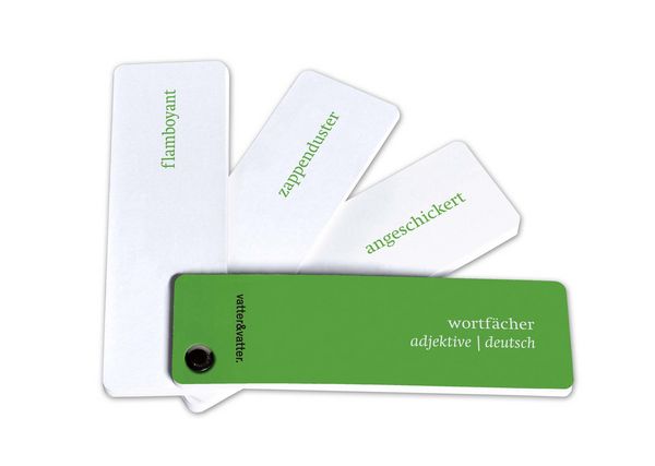 Produktbild: Wortf&auml;cher - adjektive deutsch