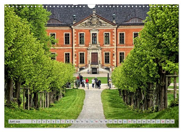 Produktbild: Schloss Bothmer - Kl&uuml;tzer Schlossimpressionen (Wandkalender 2026 DIN A3 quer), CALVENDO Monatskalender