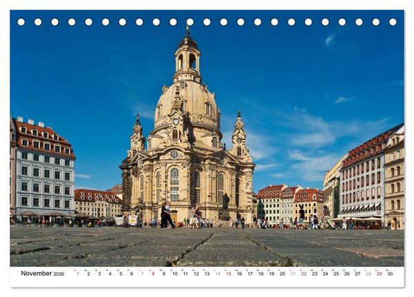 Produktbild: Sachsen (Tischkalender 2026 DIN A5 quer), CALVENDO Monatskalender
