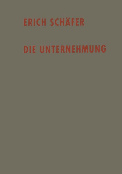 Produktbild: Die Unternehmung