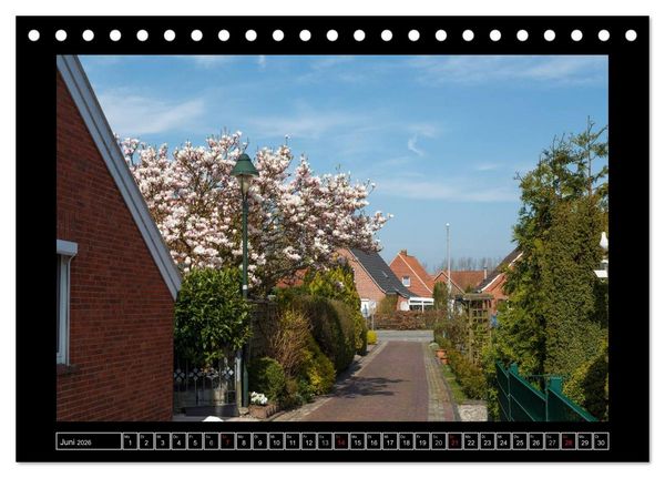 Produktbild: Rysum - Warfendorf in Ostfriesland (Tischkalender 2026 DIN A5 quer), CALVENDO Monatskalender