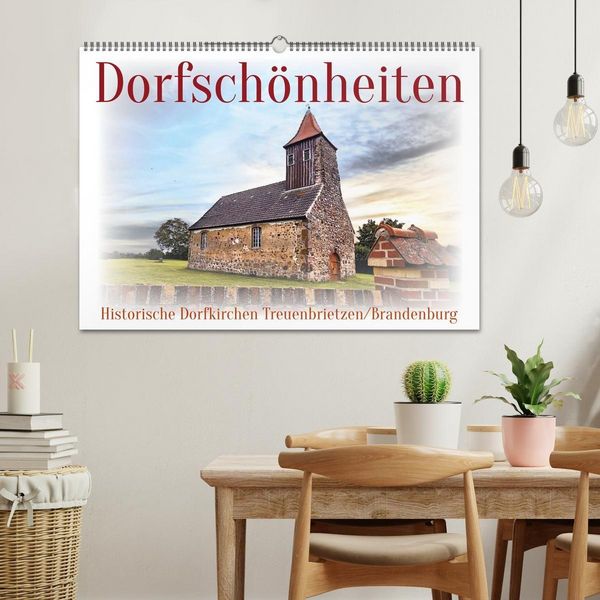 Produktbild: Dorfsch&ouml;nheiten (Wandkalender 2026 DIN A2 quer), CALVENDO Monatskalender