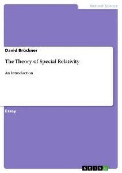 Produktbild: The Theory of Special Relativity