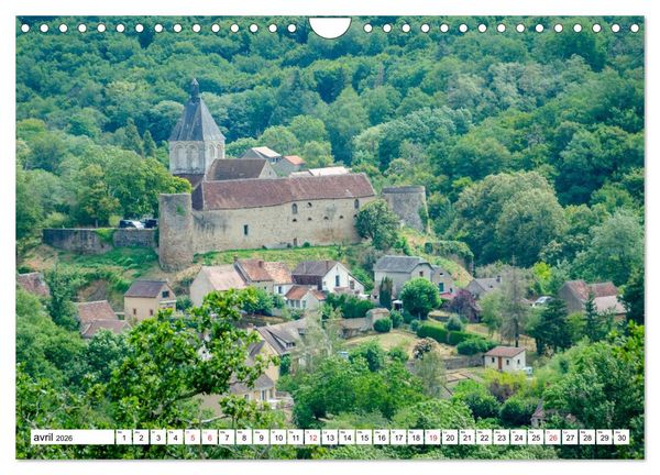 Produktbild: Entre Creuse et Berry la vall&eacute;e des peintres (Calendrier mural 2026 DIN A4 vertical), CALVENDO calendrier mensuel