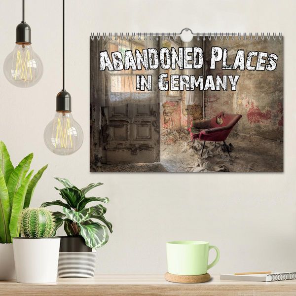 Produktbild: Abandoned Places in Germany (Wall Calendar 2026 DIN A4 landscape), CALVENDO 12 Month Wall Calendar