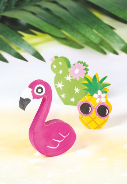Produktbild: Brunnen Radiergummi 3er Set Tropical