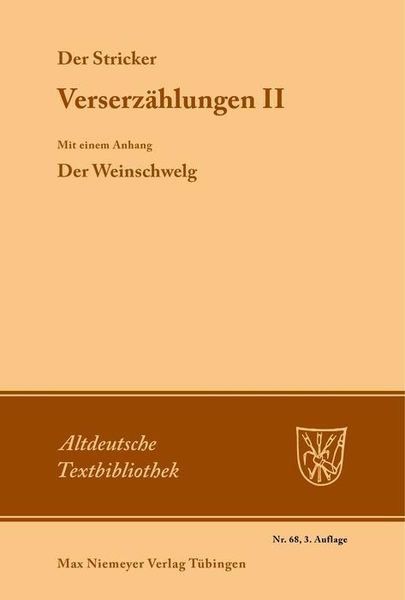 Produktbild: Verserz&auml;hlungen II