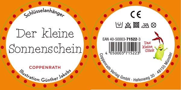 Produktbild: Schlüsselanhänger Der kleine Sonnenschein