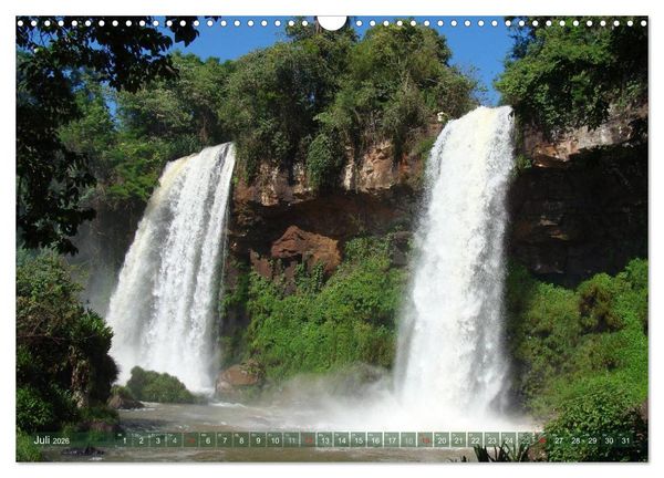 Produktbild: Mein S&uuml;damerika, mein Iguazu (Wandkalender 2026 DIN A3 quer), CALVENDO Monatskalender