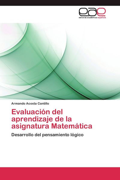 Produktbild: Evaluaci&oacute;n del aprendizaje de la asignatura Matem&aacute;tica