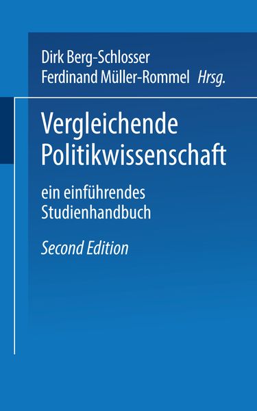 Produktbild: Vergleichende Politikwissenschaft