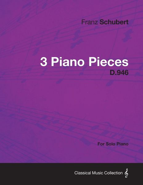 Produktbild: 3 Piano Pieces D.946 - For Solo Piano
