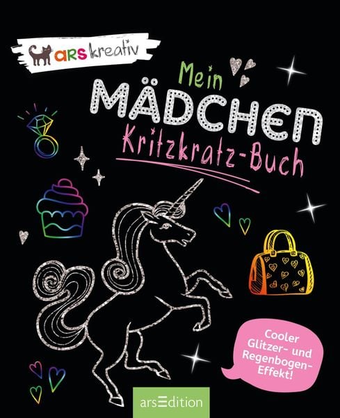 Produktbild: Mein M&auml;dchen-Kritzkratz-Buch