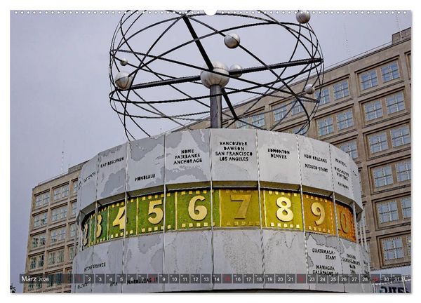 Produktbild: Hauptstadt Berlin (Wandkalender 2026 DIN A2 quer), CALVENDO Monatskalender